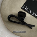 2024 new arrival: elegant design - vintage acrylic hair clip for women, high-end style, back of head updo claw clip, shark clip