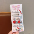New arrivalcolorful hair clip for women new arrivalcute side bangs clip broken hair clip sweet one-word clip cartoon kids hair accessories