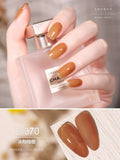 2023 new goya jelly gel polish - luxury icy sheer nail gel, nude & pink nail art gel polish