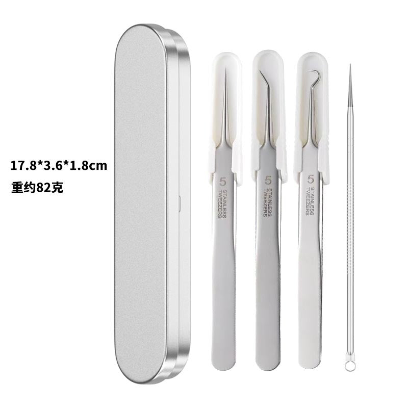 Stainless steel acne needle acne needle acne clip cell clip blackhead removal squeeze acne tweezers beauty tools manufacturer wholesale