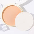 Lingdian soy milk powder cake female student affordable oil control makeup long-lasting invisible pores dry and wet dual-use dermabrasion large white cake