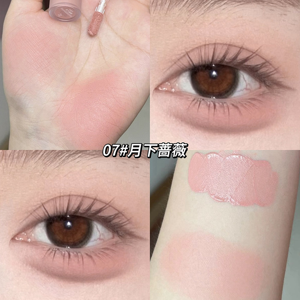 Makeup kakashow starry liquid eye shadow pearlescent matte fine shimmer highlight brightening lying silkworm eye shadow liquid