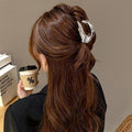 New alloy hair accessories fluffy high ponytail metal small antennae classy sense wings gripper ponytail clip back of head clip