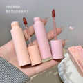Gege bear macaron powder mist lip mud women's velvet matte matte pseudo-no-makeup fall and winter whitening lip glaze suit