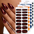 Zhengxiang personalized gel nail stickers waterprooffashion flash cat eye uv semi-cured gel nail stickers gel nail