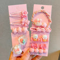 Sweet and edgy hair clips for young girls and students, featuring cute cartoon designs. perfect for securing side bangs or adding a touch of charm to your little one's hairstyle. adorable hair accessories for girls
