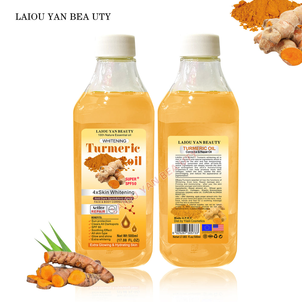 foreign trade turmeric essential oil body massage essential oil open back scraping bb oil ginger oil massage turmeric oil