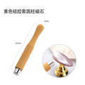 Yellow cylindrical silicone magnet