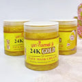 24k gold mask cream - brightening, hydrating, repairing face cream - moisturizing, nourishing, and rejuvenating peel-off mask for export