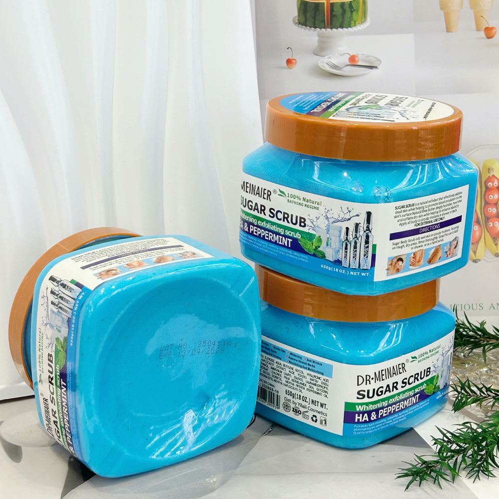 mint sea salt bath scrub 650g bath salt bath salt scrub cleansing exfoliating chicken skin remover