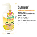 exclusive english grapefruit deep cleansing makeup remover facial eye and lip makeup remover gentle and non-irritating 300ml