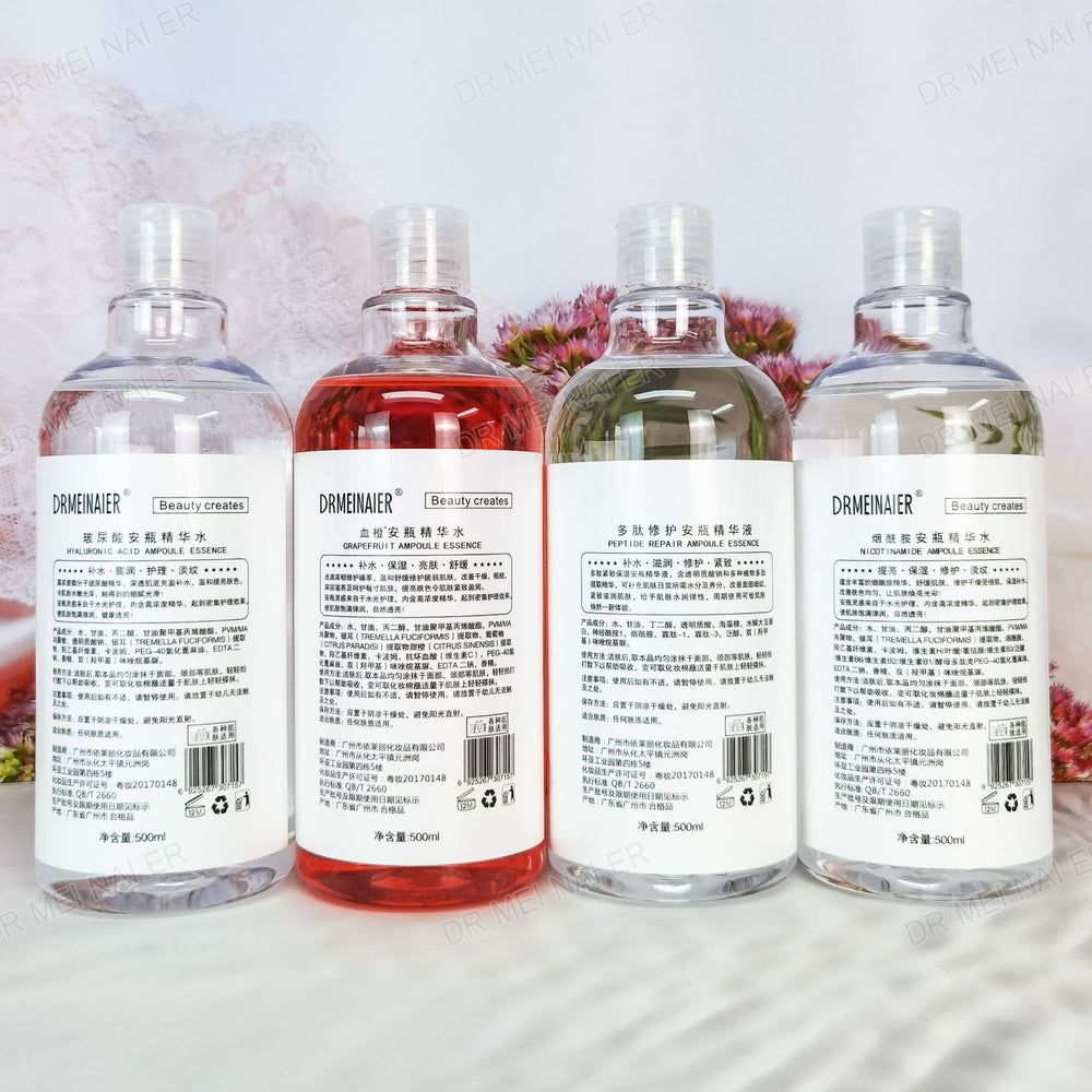 large-capacity ampoule essence 500ml moisturizing, firming and brightening skin factory direct sales