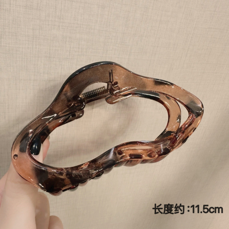 Classy sense of exquisite back head hair clip large hairpin female summer hair volume shark clip hair headwear hair accessories
