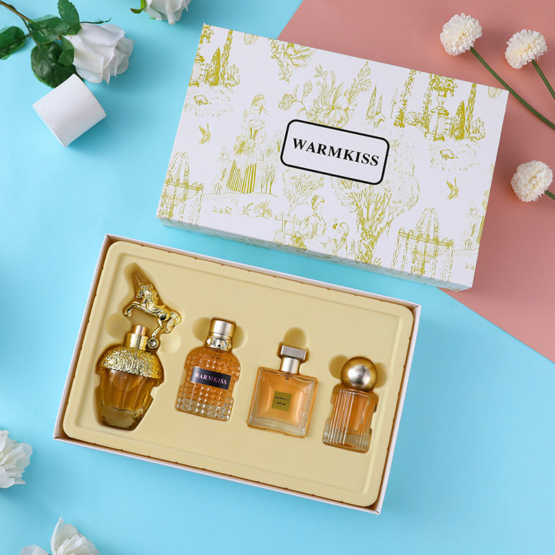 Warmkiss perfume free party women's suit gift box combination box long-lasting women's trade cross-border hot style