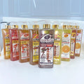 Export carrot scrub shower gel 1000ml rich foam vc long-lasting fragrance vitamin c shower gel