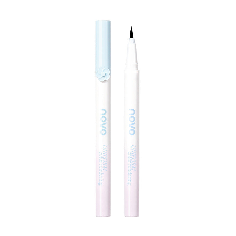 Novo flower eye liquid eyeliner pen slim quick-drying long-lasting waterproof not easy to smudge lower eyelashes silkworm eyeliner pen