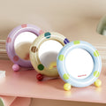 Dopamine desktop makeup mirror - high-definition mirror with plastic stand, bobo mirror, storage, dorm room, home use, glass mirror