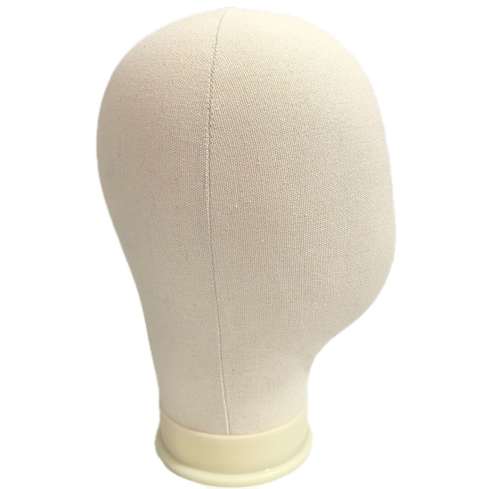 Canvas head mold model head can be inserted into the needle wig holder placement rack cloth model head for styling factory direct sales