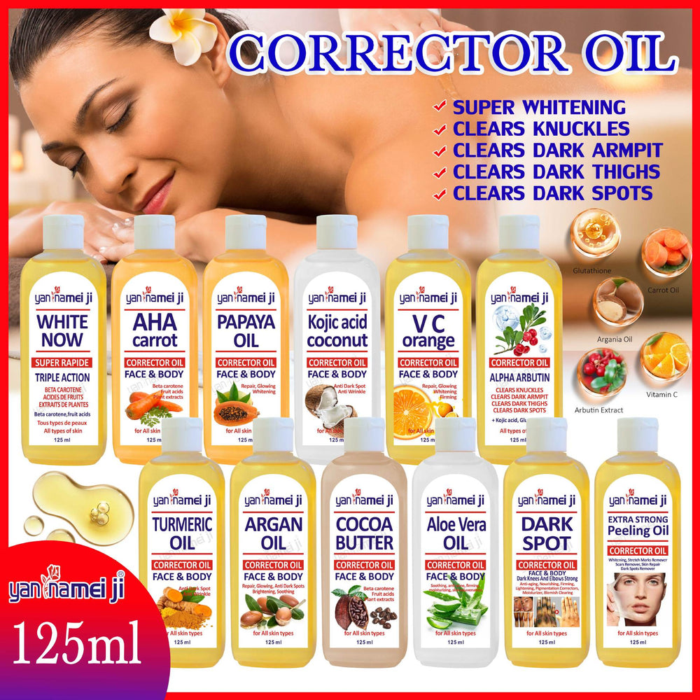 repair oil body and facial corrective oil nourishing soothing massage oil 125ml export wholesale