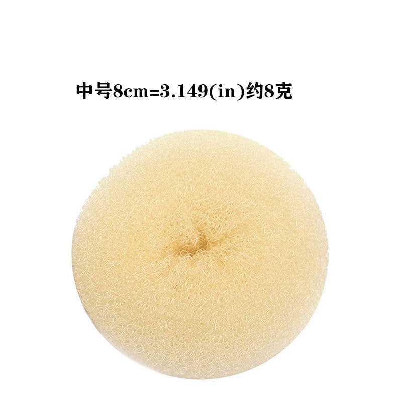 Factory direct sweet bun maker - donut style hair styler - nylon, gentle on hair, easy hair bun tool