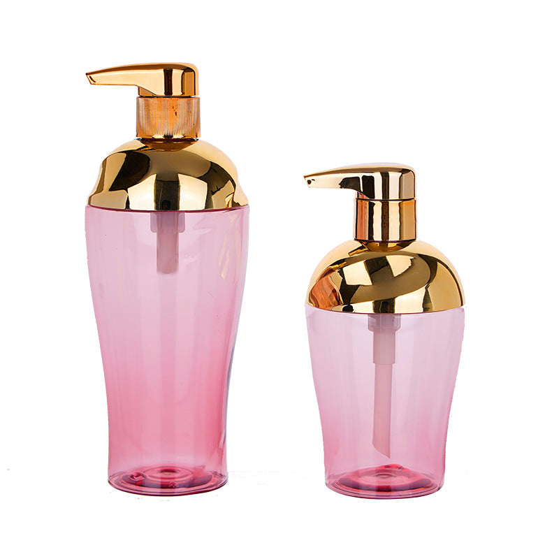 High-end empty plastic pump bottles for skincare, travel-sized containers, vacuum shampoo and body wash bottles – custom orders available