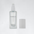 Custom cosmetic packaging glass bottle set: toner, serum, lotion bottles, 50g cream & moisturizer sample containers