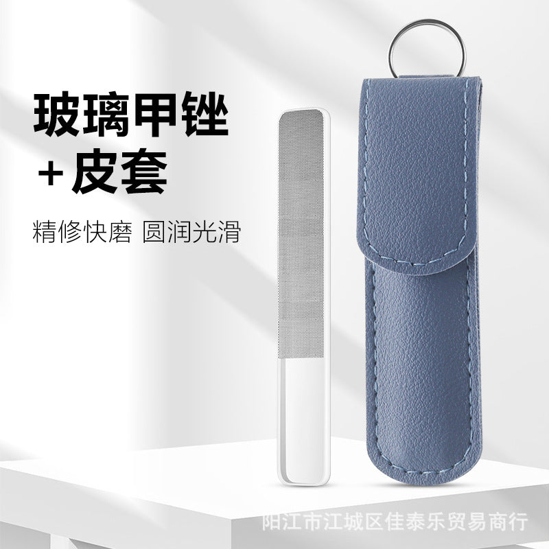 Ready-to-ship nano glass nail file - shaping, sanding, polishing strip - double-sided crystal sanding file - nail art tool