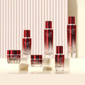 Factory direct sales cosmetic glass bottle suit packaging material 120ml water emulsion essence glass bottle 30g cream refill bottle
