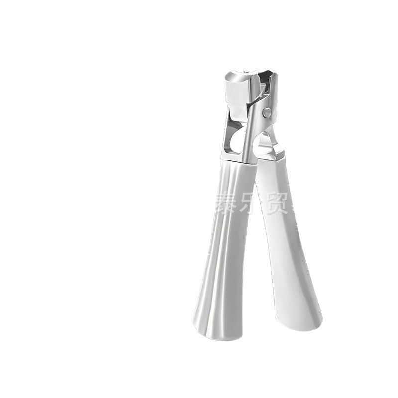 New nail clippers for thick and hard toenails - anti-splash design, large size, stainless steel, home use