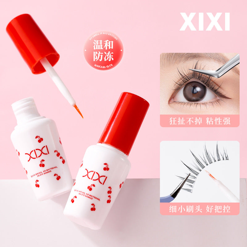 Xixi transparent quick-drying invisible fake eyelashes glue long-lasting hair-styling non-irritating super sticky double eyelid glue hair-styling cream