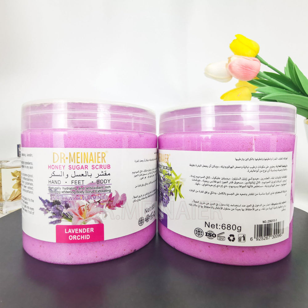 foreign trade scrub wet salt full body bath bath salt exfoliating chicken skin sea salt bath bath salt 680g wholesale
