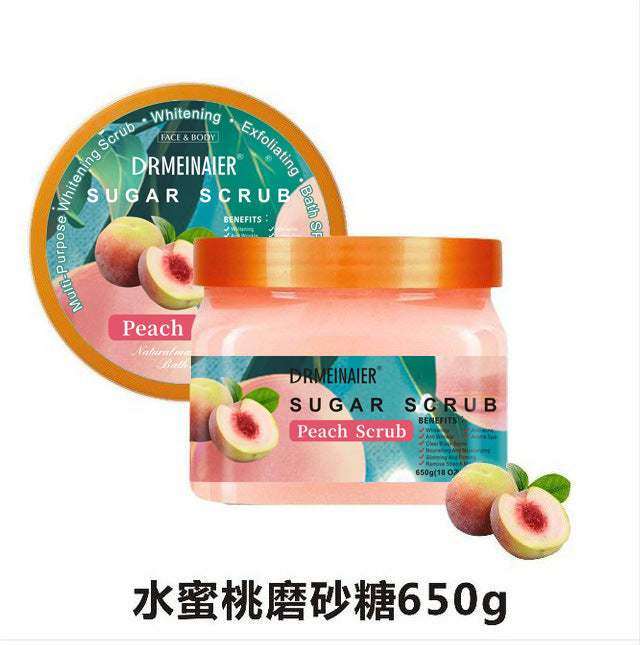 ice cream arbutin sugar scrub to remove black and exfoliate chicken skin bath salt bath salt coffee scrub 650g