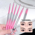 Hello ya folded angle eyeliner gel pen women's blade folded angle brush waterproof non-smudgeable double-ended eyeliner pen