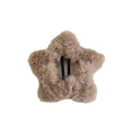 Fall and winterstuffed coffee color five-pointed star hairpin casualsweet side clip back of head broken hair bangs hairpin hair accessories