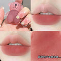 Art value mengle bear velvet lip mud velvet matte matte student low saturation fall and winter whitening lipstick