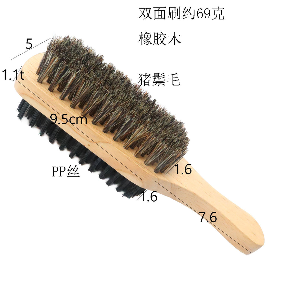 bristle beard brush head brush broken hair brush hairdressing hair brush soft bristle wooden handle neck brush cleaning brush hairdressing supplies