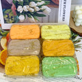 foreign trade english packaging papaya vc brightening soap fragrance bath carrot soap wholesale