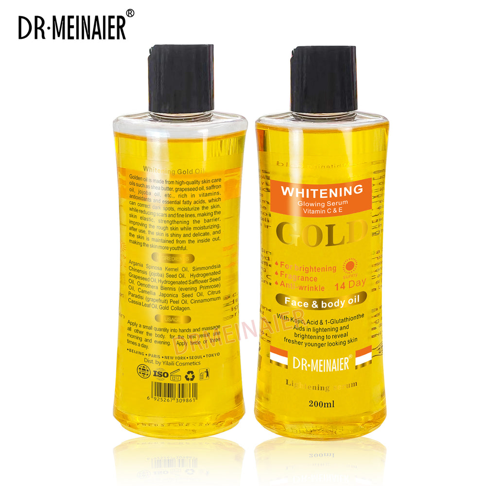 moroccan whitening oil gold oil body skin care natural plant essence massage smooth essential oil