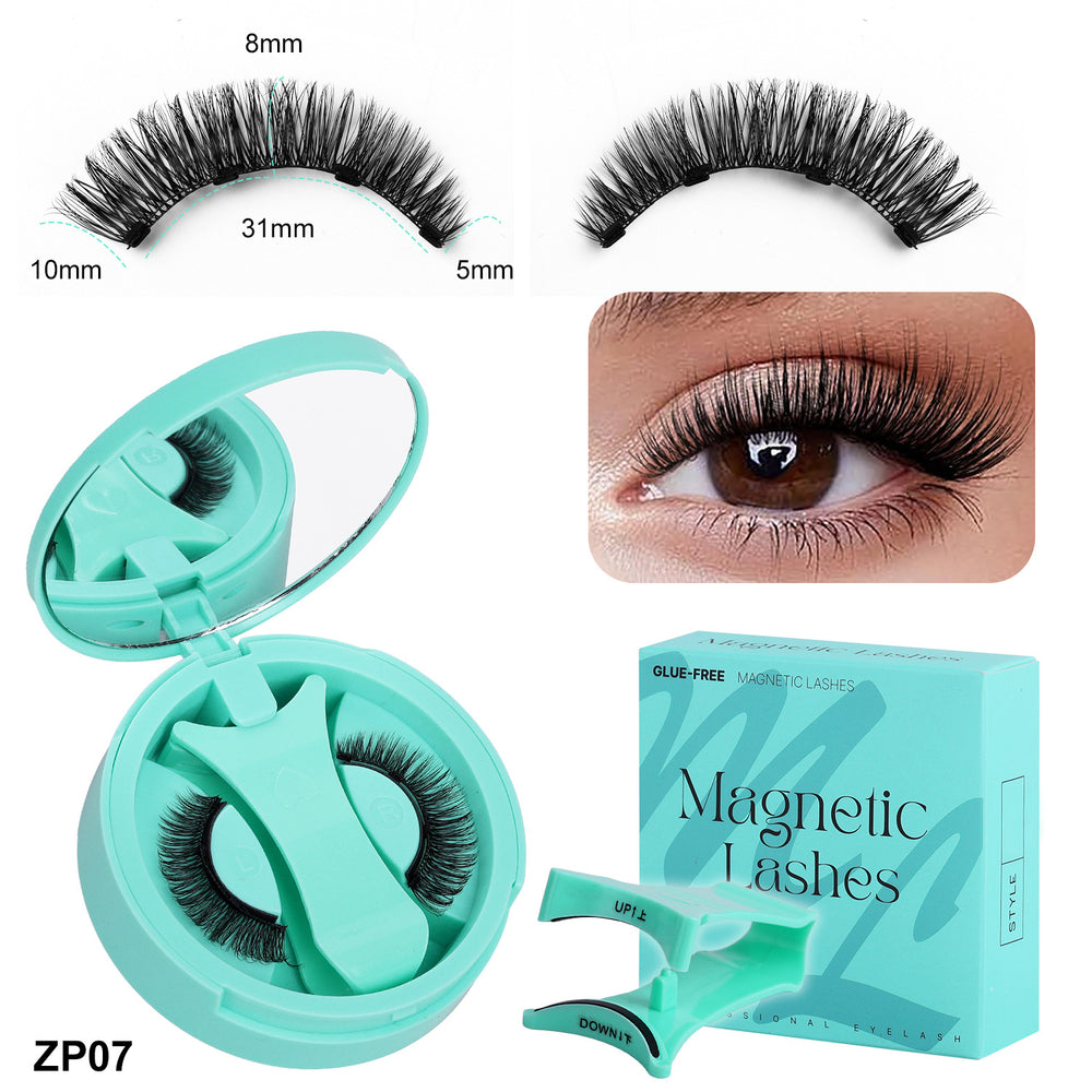 Amazon's best-selling eyelash all-in-one box, stereo thick magnetic false eyelash storage box, one-piece clip set