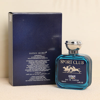 e-commerce hot-selling men's cologne: golf polo fragrance, 100ml, marine accord, long-lasting light scent