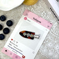#flower diamond seamless clip-leopard color