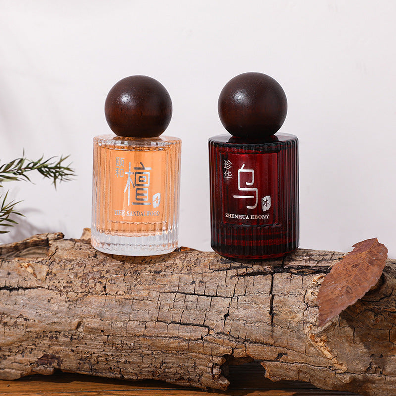 New ebony agarwood women's perfume - long-lasting, scent-resistant sandalwood, niche fragrance, cross-border woody perfume wholesale