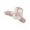 Fall and winterstuffed gripper flower large hairpin furry hair gripper head accessories female back of head casual shark clip