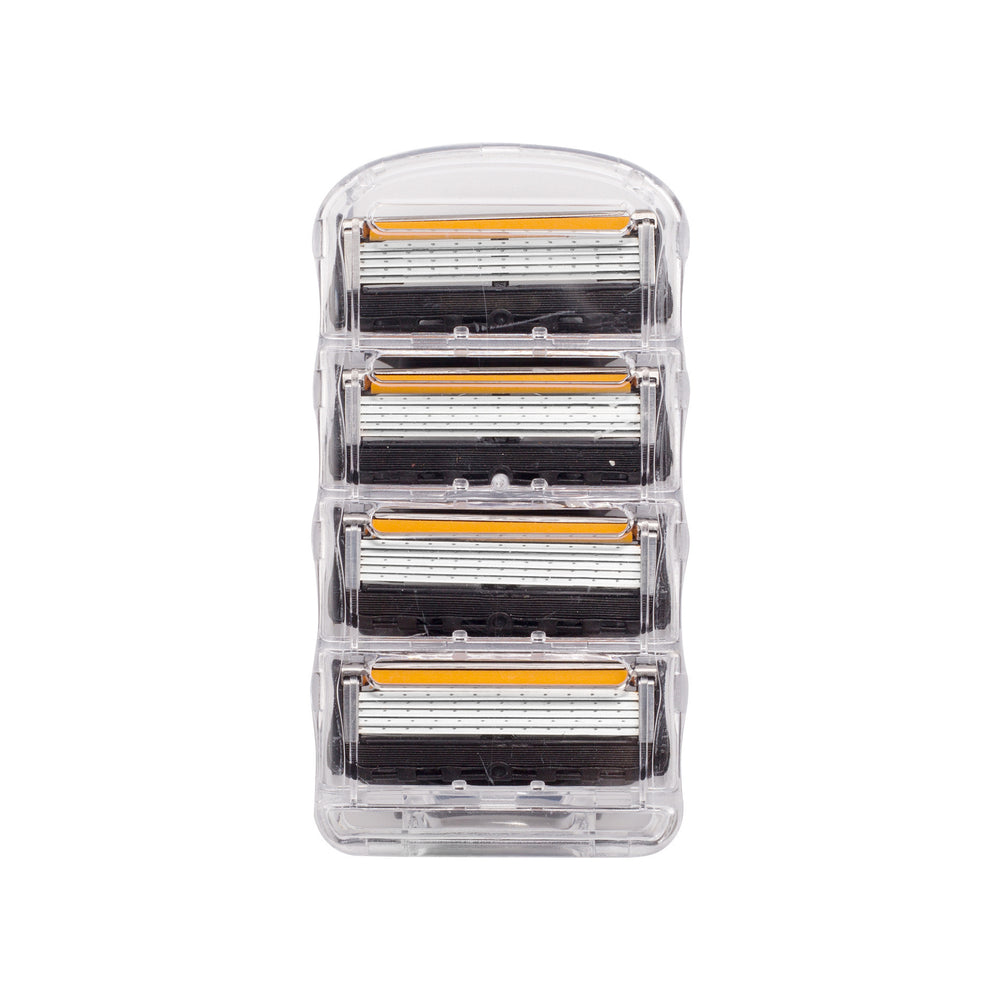 Five-layer razor manual razor adapted to gillette multi-layer stainless steel blade razor suit gillette fengyin