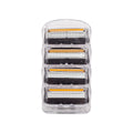 Five-layer razor manual razor adapted to gillette multi-layer stainless steel blade razor suit gillette fengyin