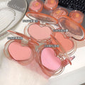 Jonbos cookie mood blush low saturation nude korean pure desire style female student pseudo plain rouge