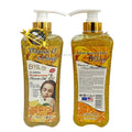 turmeric shower gel long-lasting fragrance gentle cleansing and purifying skin milk papaya bubble shower gel 1l