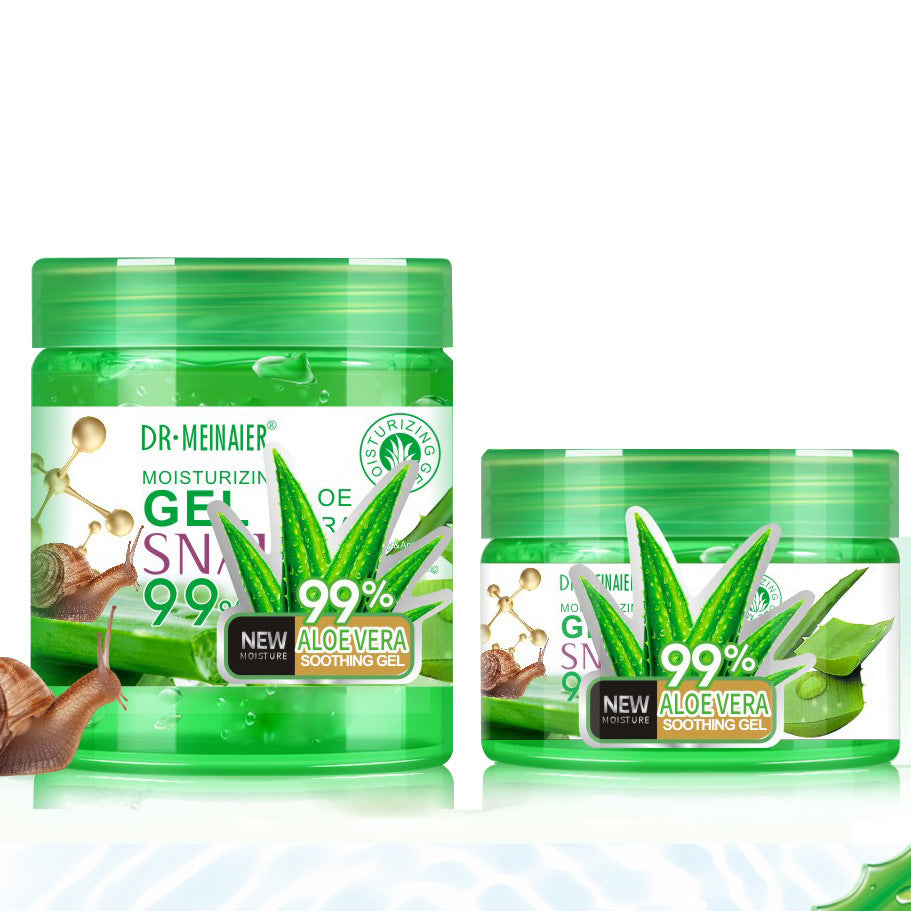 snail aloe vera gel moisturizing smear-type leave-in facial mask night moisturizing repair cream aloe vera gel export