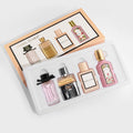 New four-piece perfume set, fragrance blooming set for men and women, cross-border foreign trade gift box wholesale perfumes