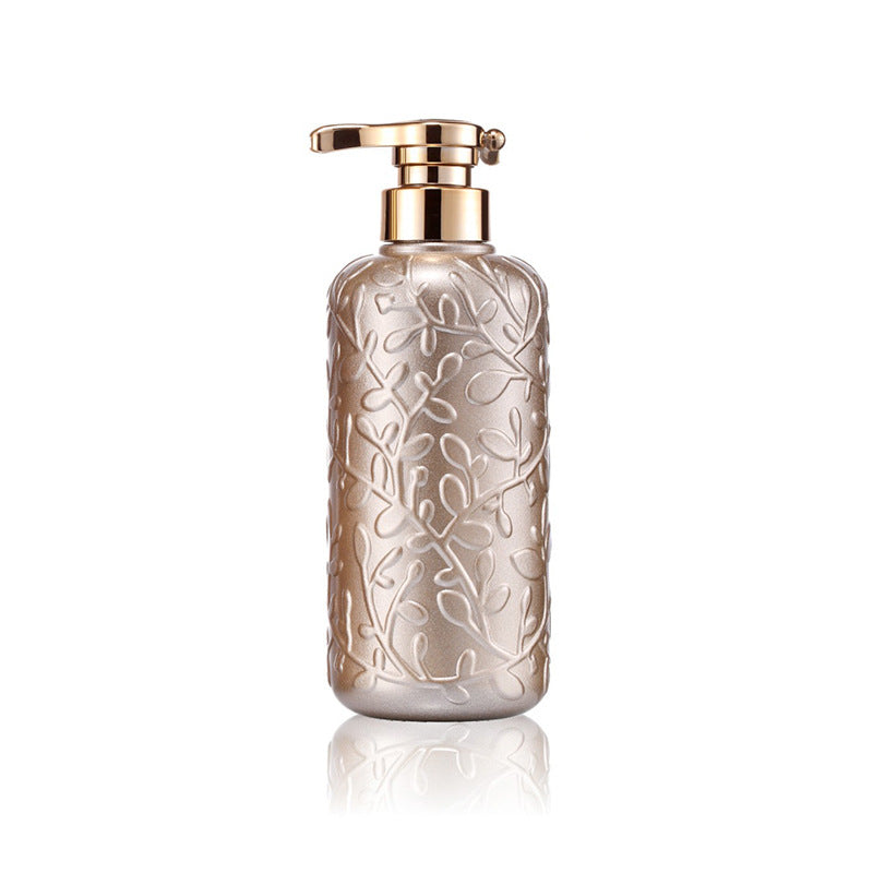 Pet premium patterned shampoo bottle, new cosmetic 500ml dispensing bottle for shampoo, conditioner, and body wash